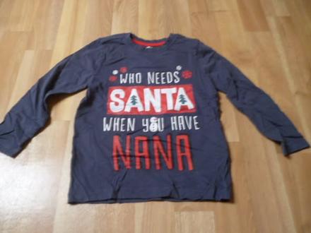 Vánoční triko 4-5 nutmeg, 110