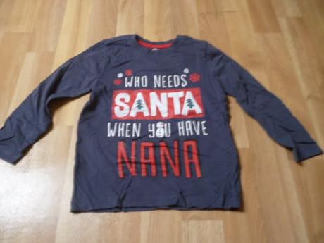 Vánoční triko 4-5 nutmeg, 110