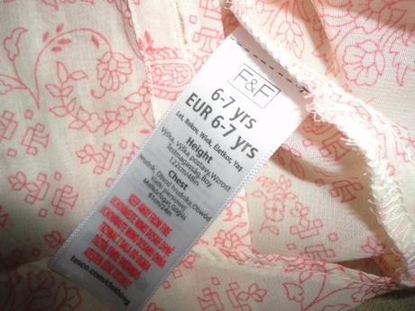 Krásný bluzón i jako páreo na plavky f+f, vel. 6, f&f,122