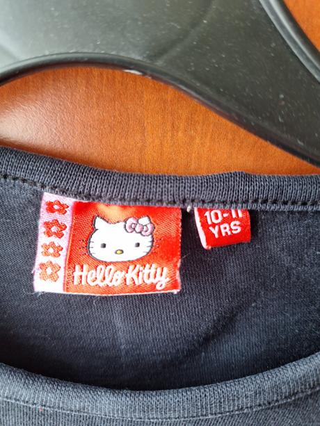 Tričko dlouhý rukáv hello kitty vel. 140, hello kitty,140