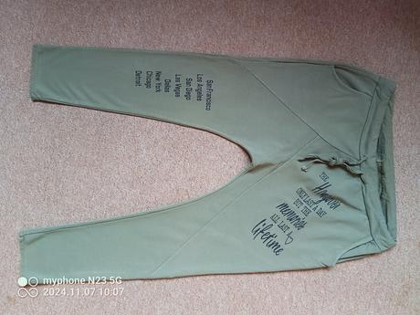 Harémky - nasrávačky khaki,