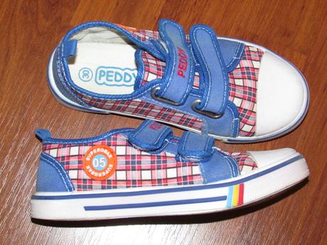 Kárované dětské tenisky peddy, peddy,30