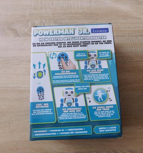 Mluvící robot powerman junior, 