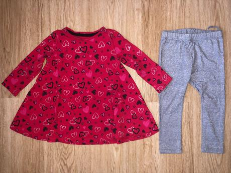 Dívčí šatky a legíny, lindex,86