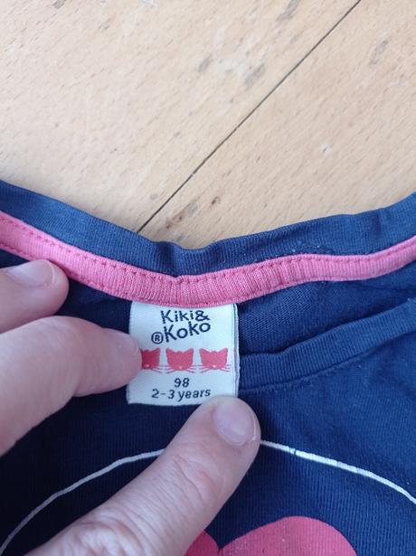 Triko dlouhý rukáv 98/104 kočky, cherokee,98