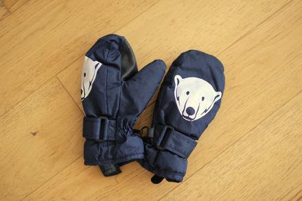 Zimní rukavice vel. 3,5, lupilu,98