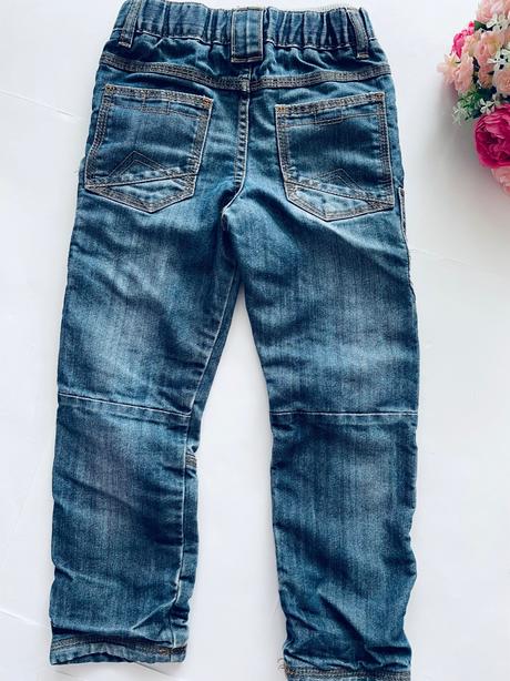 Džíny zateplené - v.5/6 let, f&f,116