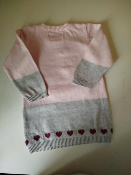Teplé šatičky zn. primark vel.74-80, primark,74