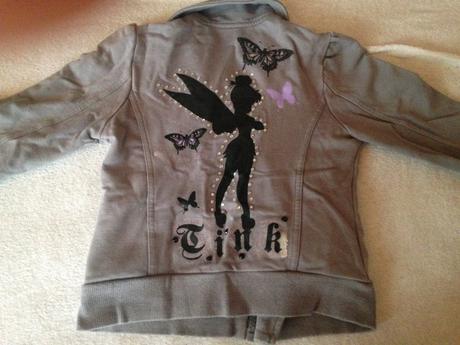 Dívčí mikina - víla tink, disney,92