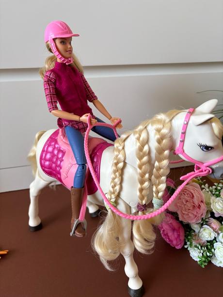 Mattel barbie kůň snů s panenkou barbie, 