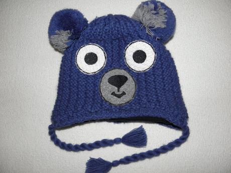 Zimní čepice "medvídek" zn. capu vel.46, 80