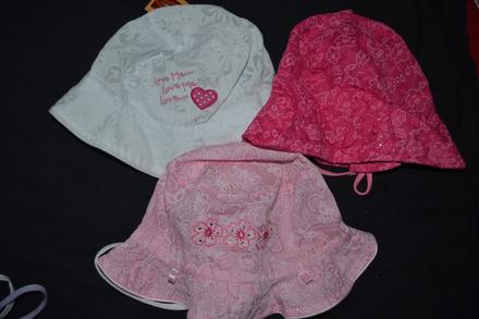 Letní tenké kloboučky v.74-86, 74 / 80 / 86