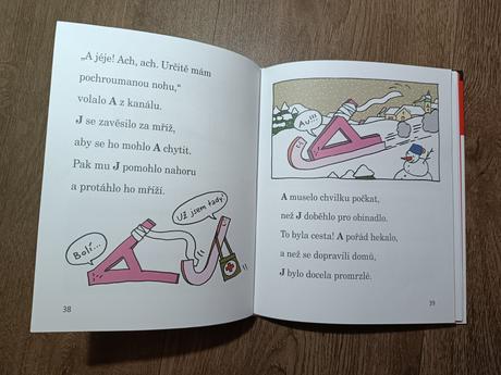 První čtení pohádky o písmenkách, k. závadová, 