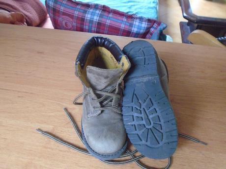 Kotníkové kožené boty, 26