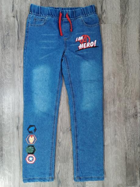 Džínové kalhoty marvel vel 134, marvel,134