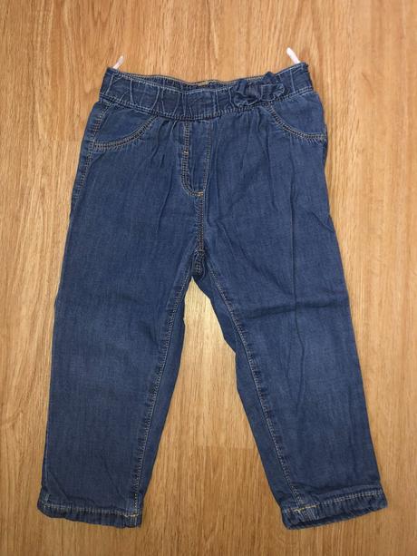 Dívčí kalhoty 86/92, c&a,92