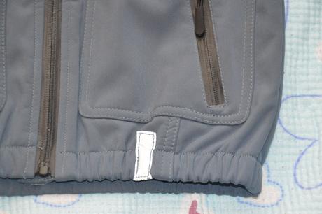 116 122 128 šedá teplá softshelová bunda, glo-story,122