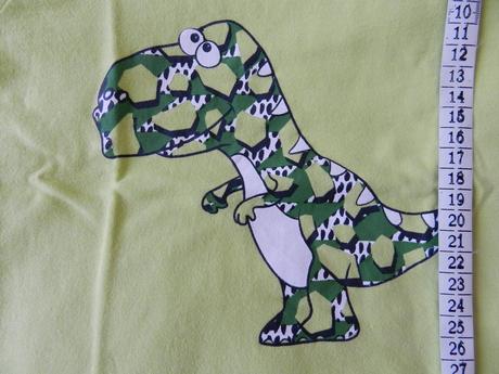 Tričko krátký rukáv dinosaurus, basics,104