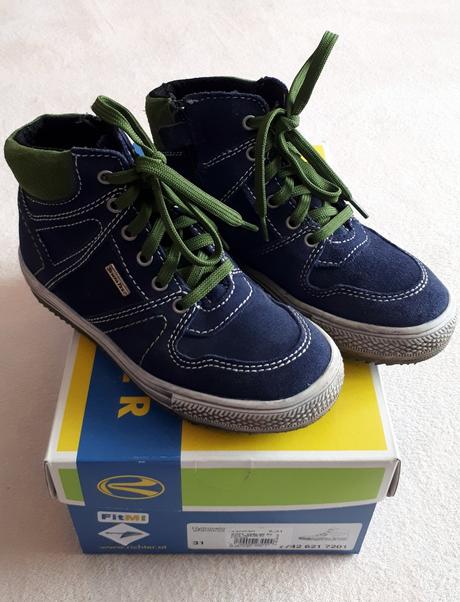 Dětské kotníkové boty, botky, vel.31, zn.richter, richter,31