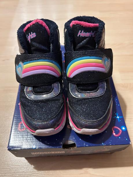 Boty - podzimní/zimní svítící skechers, skechers,30