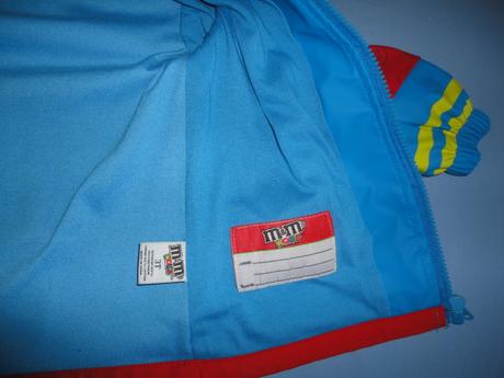 Pogumovaná bunda m&m, vel. 3 roky, 98