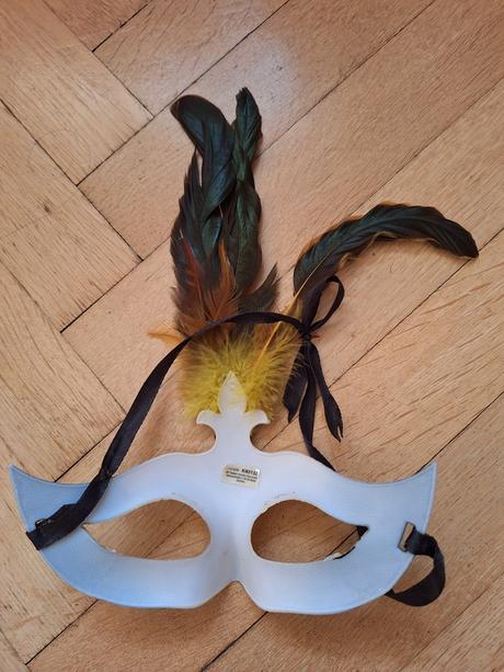 Maska škraboška maškarní maska,