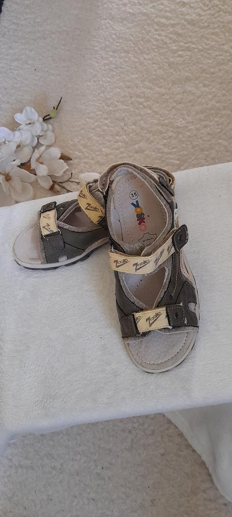 Chlapecké páskové sandále zooko, 35