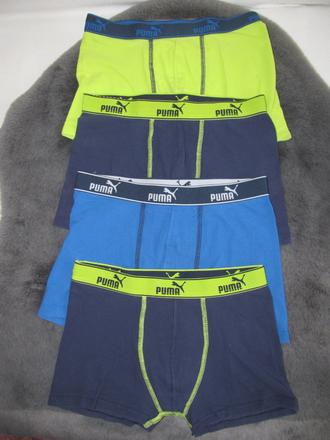Chlapecké boxerky - 4 pack puma, puma,164