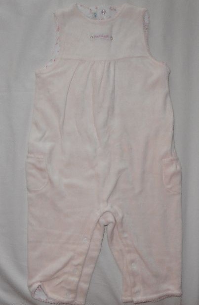 P19. samtetový teplý overálek 12 měs., 80