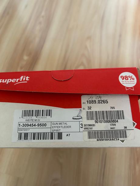 Kozačky superfit, superfit,32