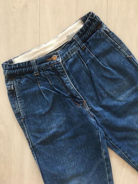 Balík dívčí kalhoty, rifle a tříčtvrťáky (6-8 let), 122–134