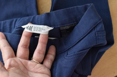 Jegginy vel. 4 - 5 let, h&m,110