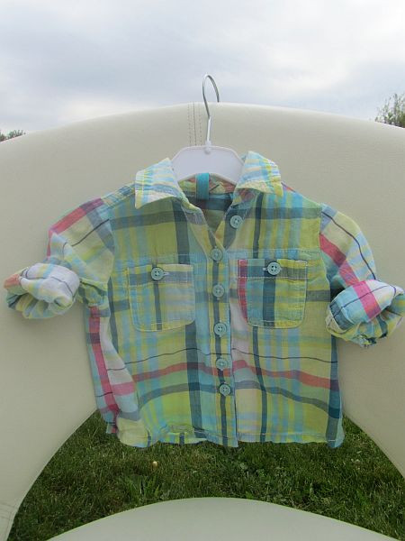 Košile s roll-on rukávy, next,68