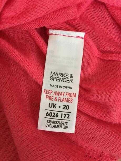 Svetr propínací vel. 2xl, marks & spencer,xxl