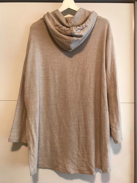 Dlouhý svetr s kapucí, h&m,m