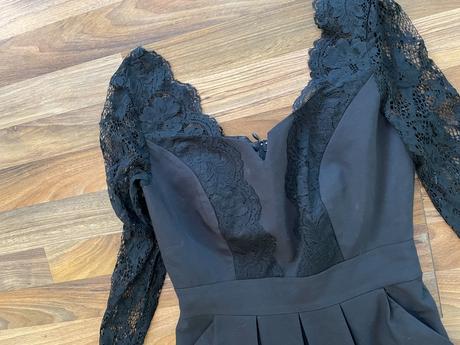 Večerní elegantní šaty s krajkou, vel. 34/xs, orsa, orsay,xs