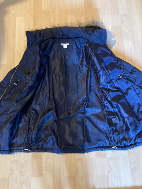Zimní těhotenská bunda, h&m,s