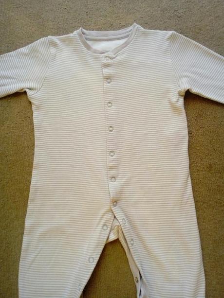 Overalové pyžamo s proužkem, early days,80