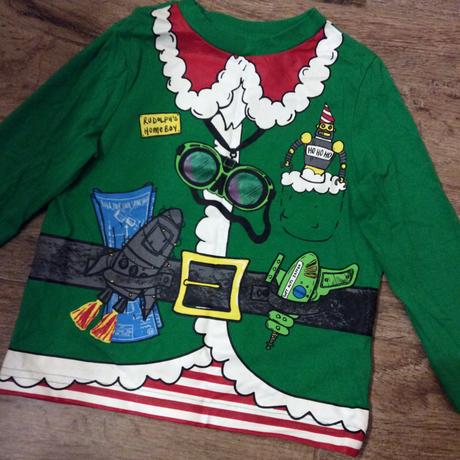 Vánoční bavlněné tričko, 98