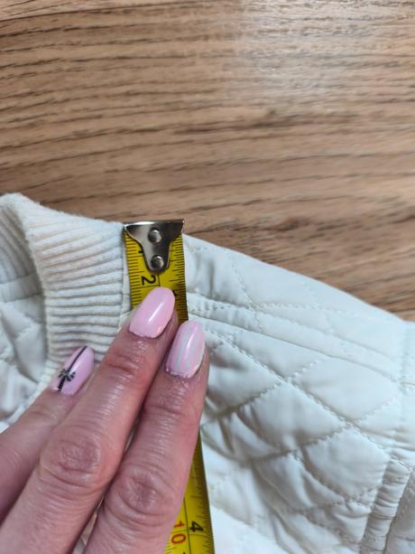 Bílá bunda / prošívaná bunda / jarní bunda, lindex,164