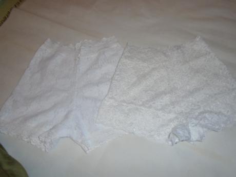 Kalhotky 2ks krajkové vel 38/40, m