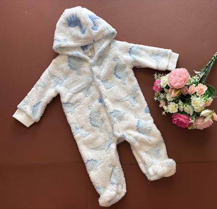 Overalek chlupatý - v.3/6 mes., 68