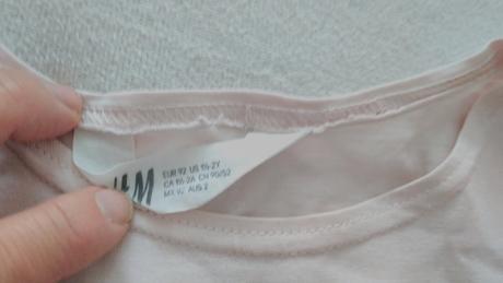 Pyžamo s kočkou vel.86-92, h&m,86