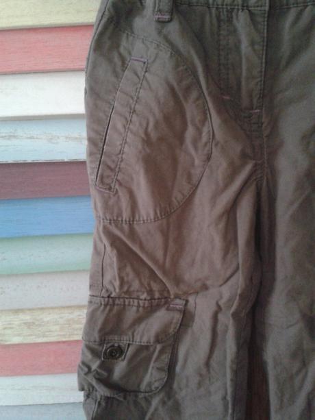 Kalhoty outburst plátěné s podšívkou dívčí vel. 98, 98