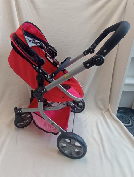 Kočárek pro panenky 2 v 1, bayer chic 2000,