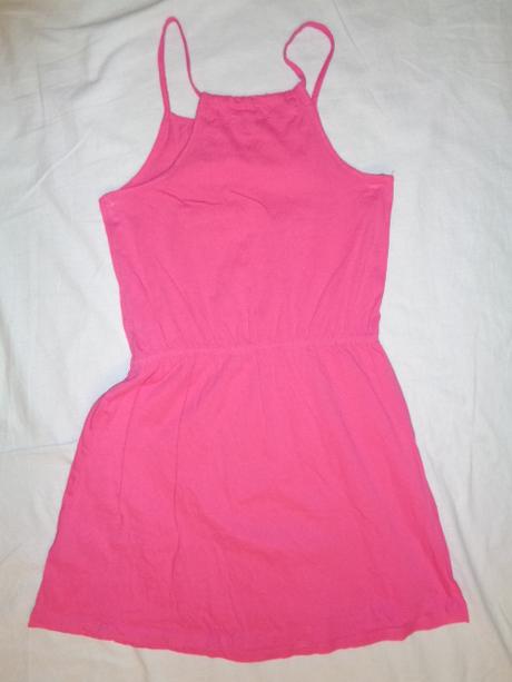 Super růžové bavlněné šaty 10 - 12 let, pepperts,146 / 152