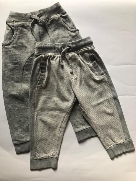 Dvoje tepláčky, next,98