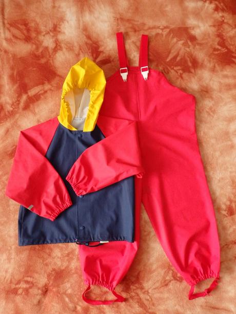 Oblečení do deště - bunda a kalhoty, vel. 110-116, h&m,110