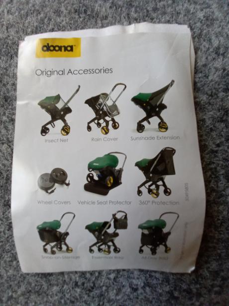 Autosedačka doona s integrovaným podvozkem 2v1, 