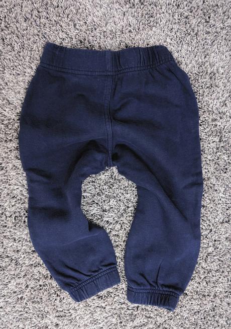 Frajerské tepláky tmavě modré do gumy, george,92